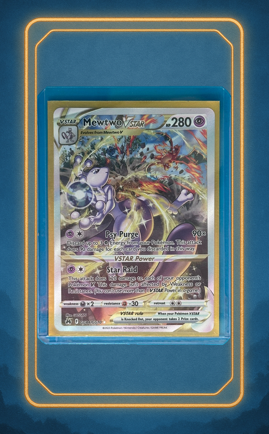 MewTwo V Star - Crown Zenith